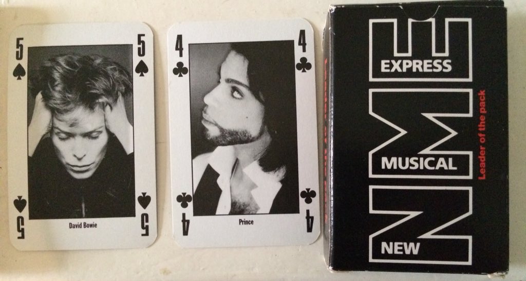 country_mile's tweet photo. @BBC6Music I remember the edition covering the new indies of the late 70s so anything on Stiff Records please! I also still have my set of NME playing cards! #NME #NP6Music #RIPNME https://t.co/ApKAzUXSU4