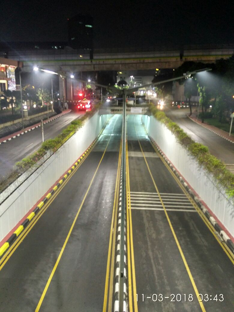 Kondisi UnderPass Jln Pattimura. Minggu, 11 Maret 2018