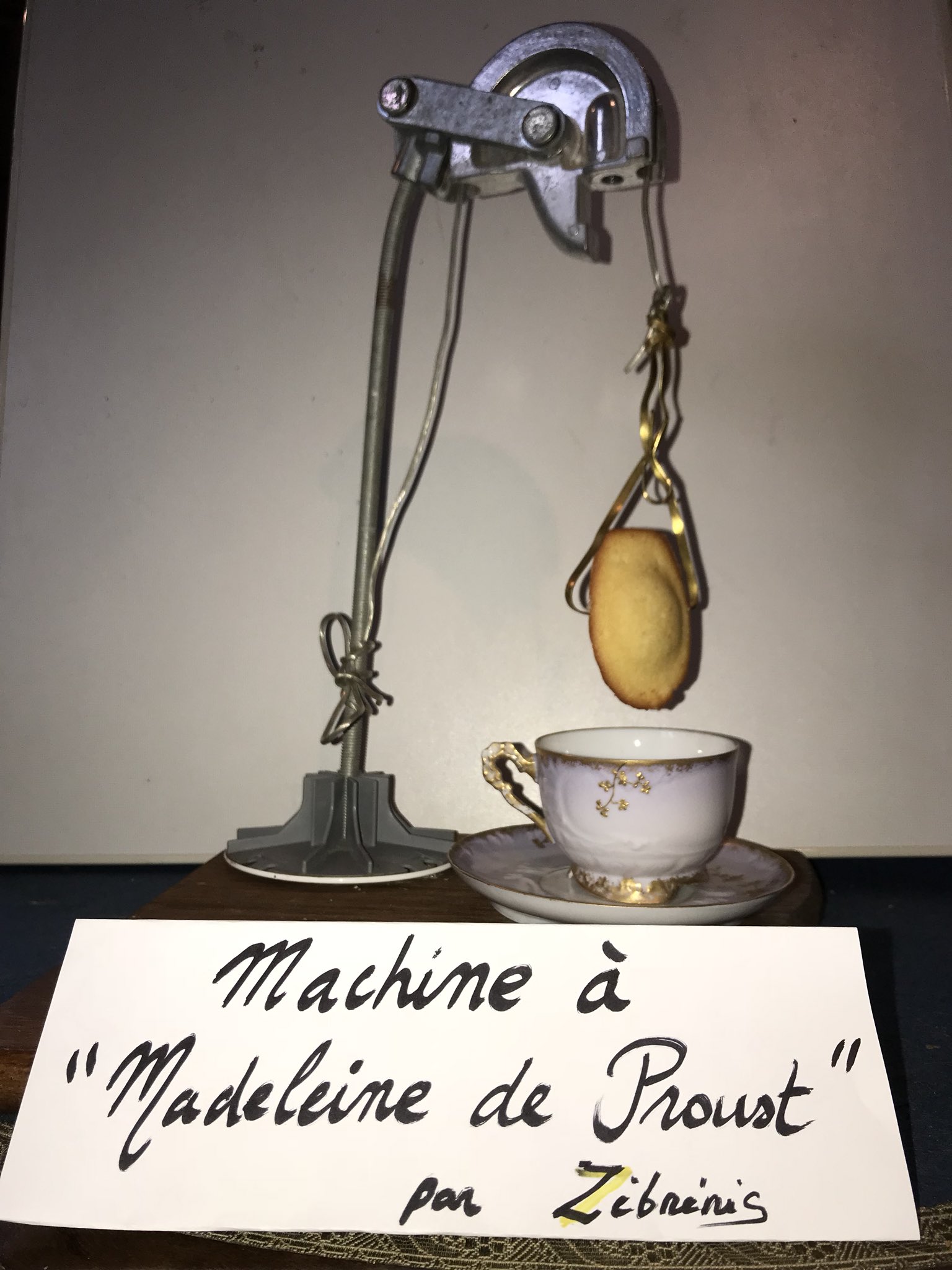 Petit musee rigolo on X: « Machine à madeleine de Proust » objet