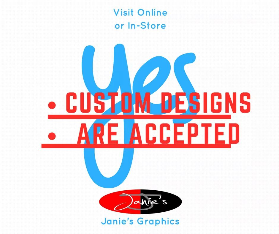 JaniesGraphics's tweet image. Custom Designs Accepted...