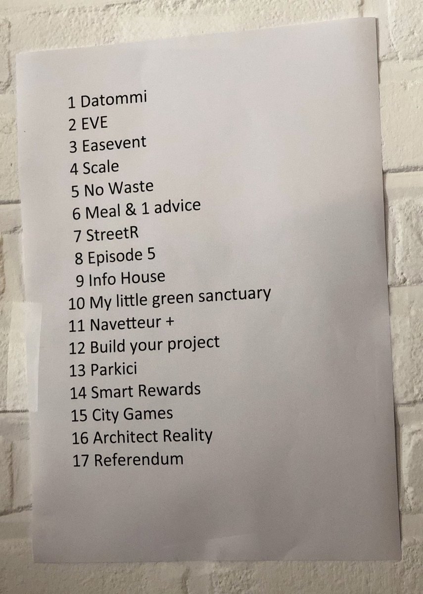digitalwallonia's tweet photo. Les 17 équipes du hackathon @citizensofwallo sont entrain de pitcher leurs projets de services aux citoyens après 2 jours de remue-méninges. Bravo à toutes et à tous! 👏🏻#smartregion #digitalwallonia https://t.co/7ahtcKLegP