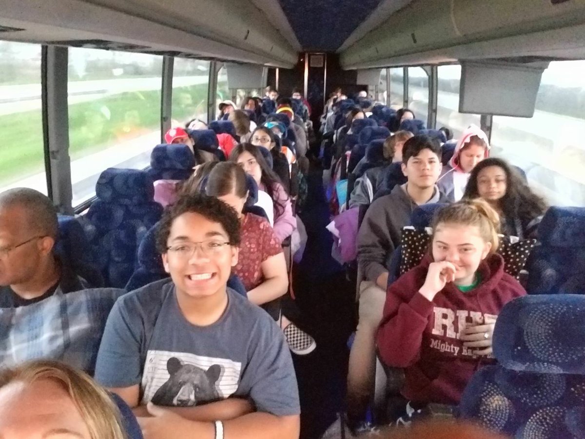 MEB on our way home back to Rowlett! What a great band trip! Everyone had a great time!