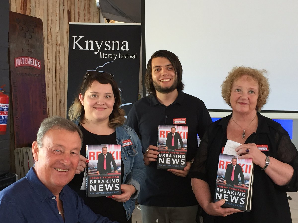 A sell-out crowd at #KnysnaLitFest & a book sell-out too thanks to @BargainBooksSA @JacanaMedia @BitebackPub