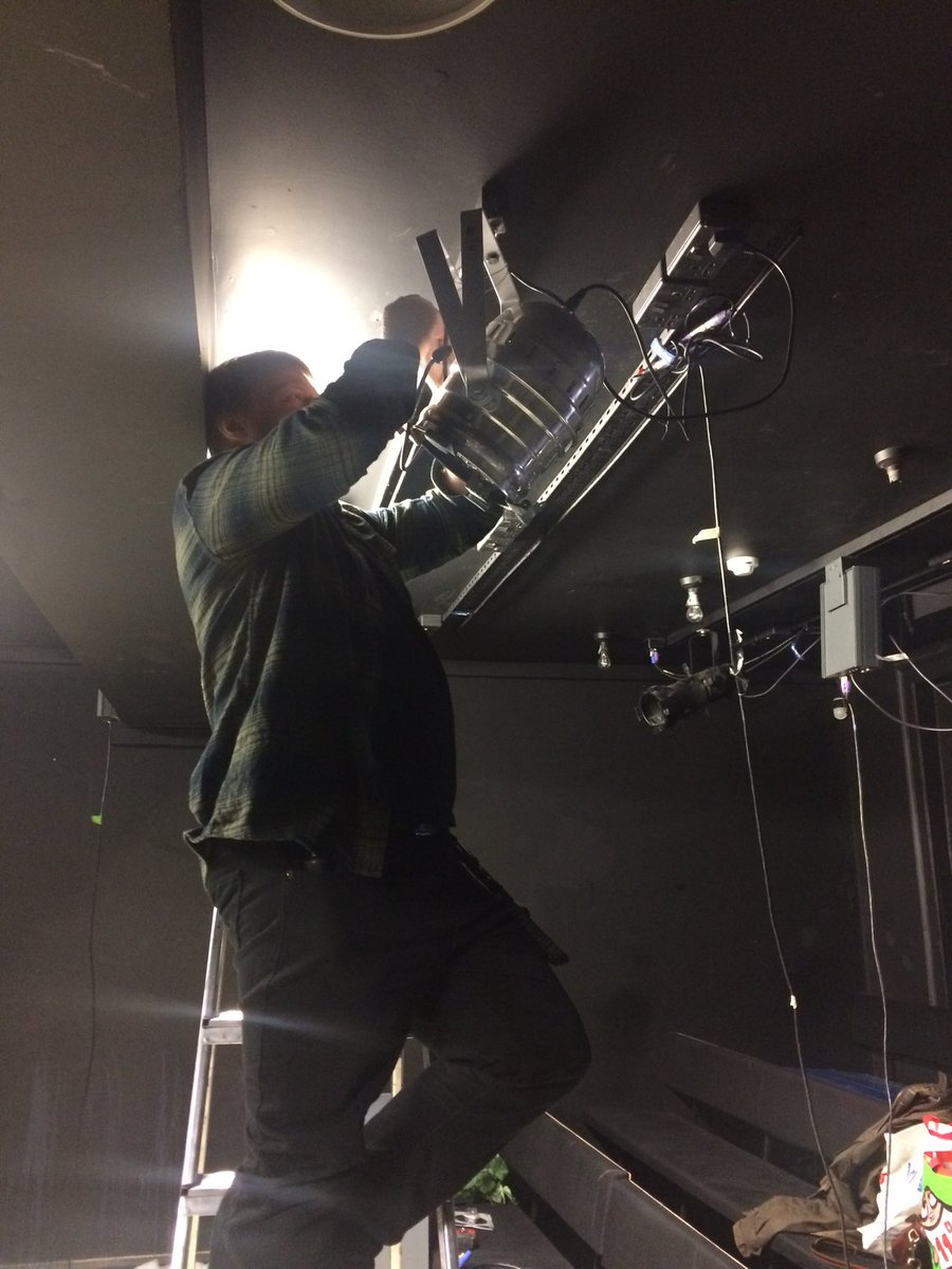 Normalcy2021's tweet photo. Overheard during the get in... Actor: my body is a temple Techie: mine is a rollercoaster! #backstagechat #SundayMorning #SundayThoughts #Actorslife https://t.co/XSC5DoMkT9