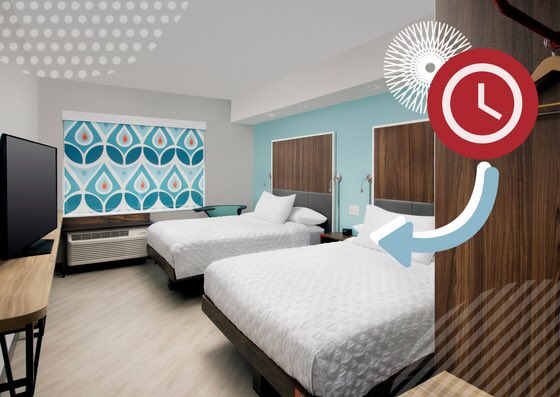 TrubyHilton's tweet image. Shoutout to our comfy beds for making us feel like we gained an hour instead. (Did we really have lose to an hour? 😩) #DaylightSavings #SpringFoward