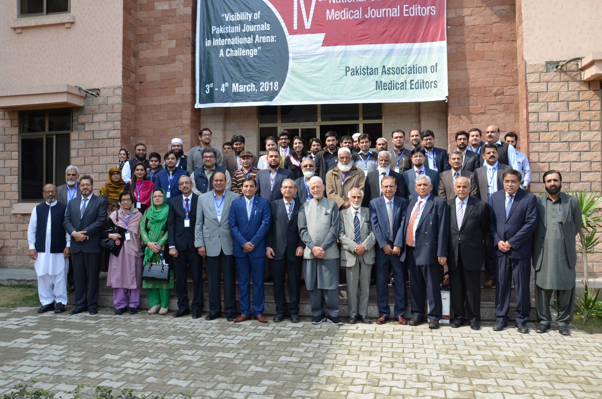 PAME_Pak's tweet photo. 4th National Conference of medical editors #PAME2018Conference https://t.co/JuiJcxt9fx