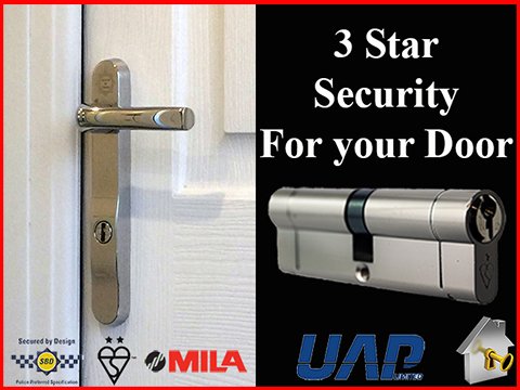 Upgrade options for your doors!
Another option to consider when upgrading the security on your doors is by combining a 2* handle with a 1* Euro Cylinder. Still maintaining the same 3 STAR security standard as a 3 Star Euro Cylinder
#Liverpool #Wavertree #Eurocylinder #Doorlock