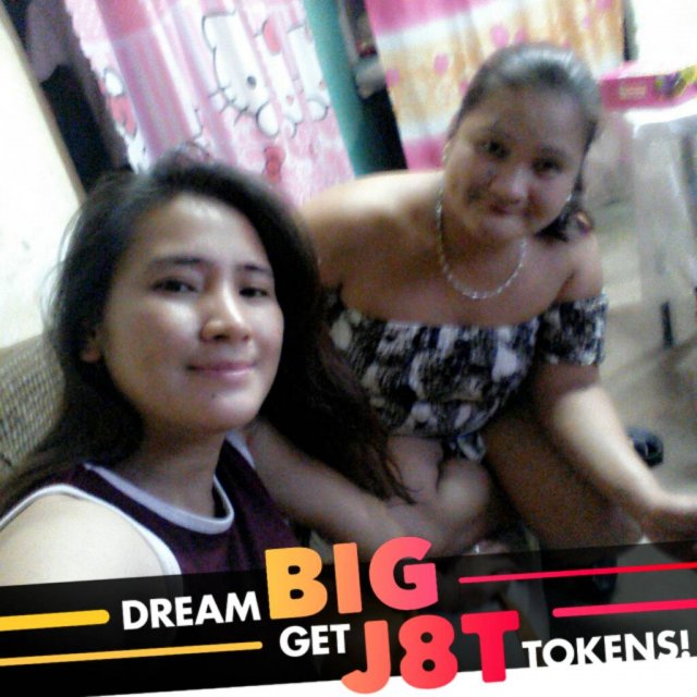 Gerlie2040's tweet photo. #FotokuApp #tokensalemadness #J8Ttoken me and my sistah https://t.co/daHZNolMFb
