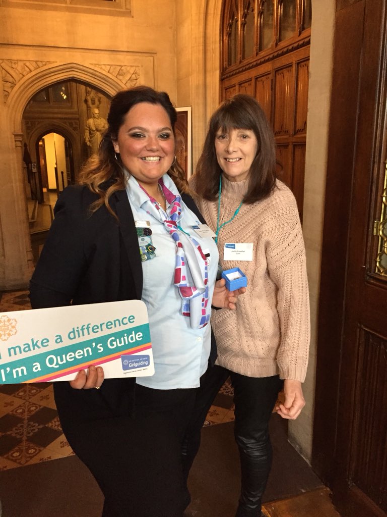 clem_crowther's tweet image. A moment I will treasure forever! #QueensGuide @GirlguidingWYS @GirlguidingNEE @Girlguiding proud to be a very active #volunteer  @HouseofCommons