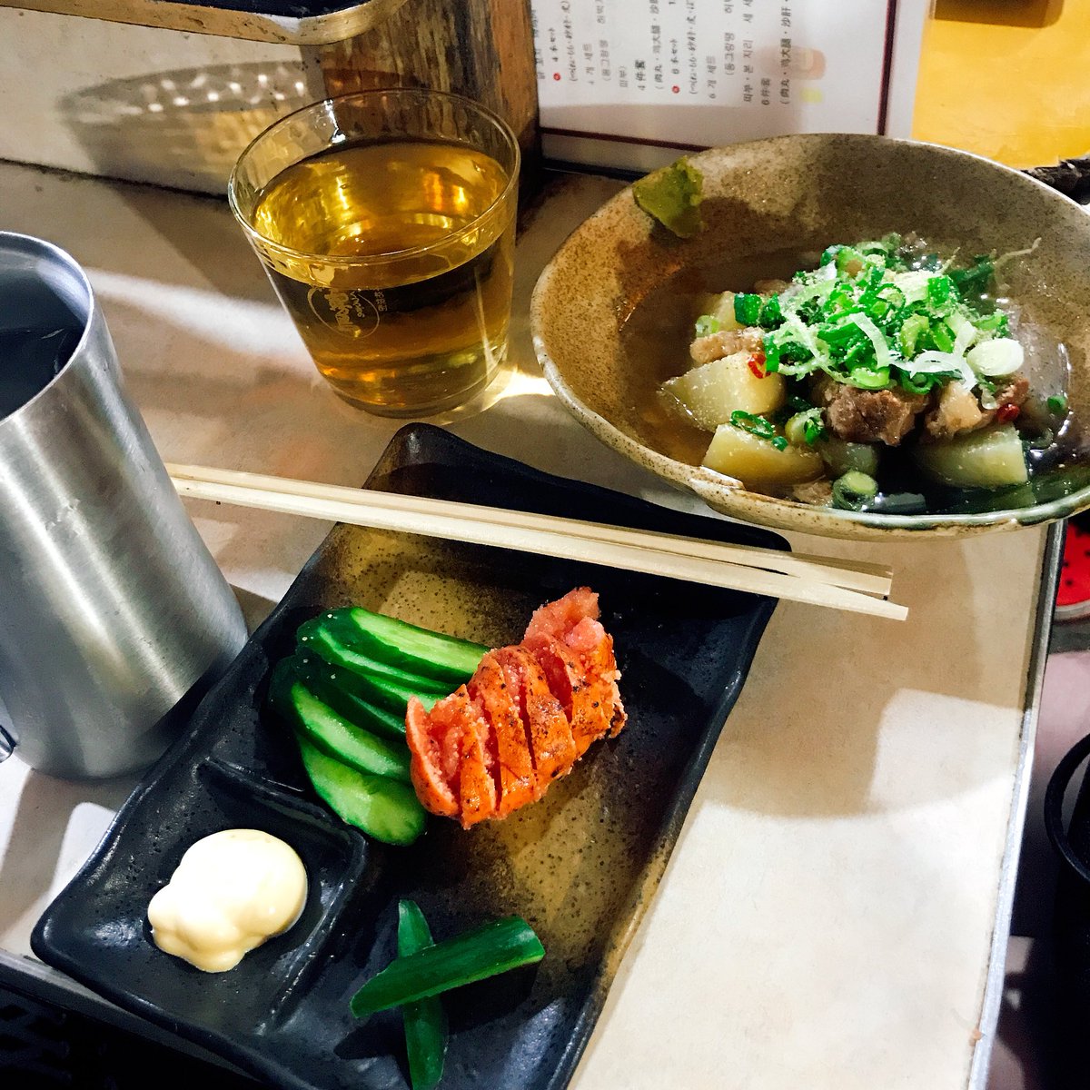 __ttpuq__'s tweet photo. はしご酒〜🍶💞✨ちあわてすぎる（；＿；） https://t.co/i4ZCcXxdYw