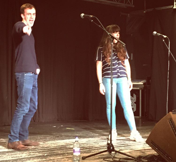 WeAreCollaVoce's tweet photo. What a difference a year makes...
This time last year a glimpse of Buried was seen for the first time on stage, courtesy of @PlatformSheff.
A year on, we're preparing for @NSDFest and our London run at the @ThePleasance.
Grab your tickers for London here: https://t.co/q0S6K6c4wC https://t.co/skozcH8S7N
