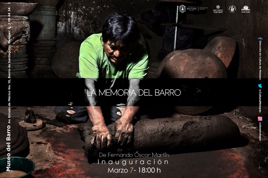 floresantin's tweet photo. ¡Buenos días! ¿Ya tienen plan para este domingo?
¿Qué tal darse una vuelta por #Metepec y después pasar al #MuseoDelBarro?
Hoy está abierto de 9:00 a 18:00 horas y pueden disfrutar la exposición permanente y «La Memoria del Barro» del Mtro. Fernando Óscar Martín. https://t.co/lgDrq73eV8
