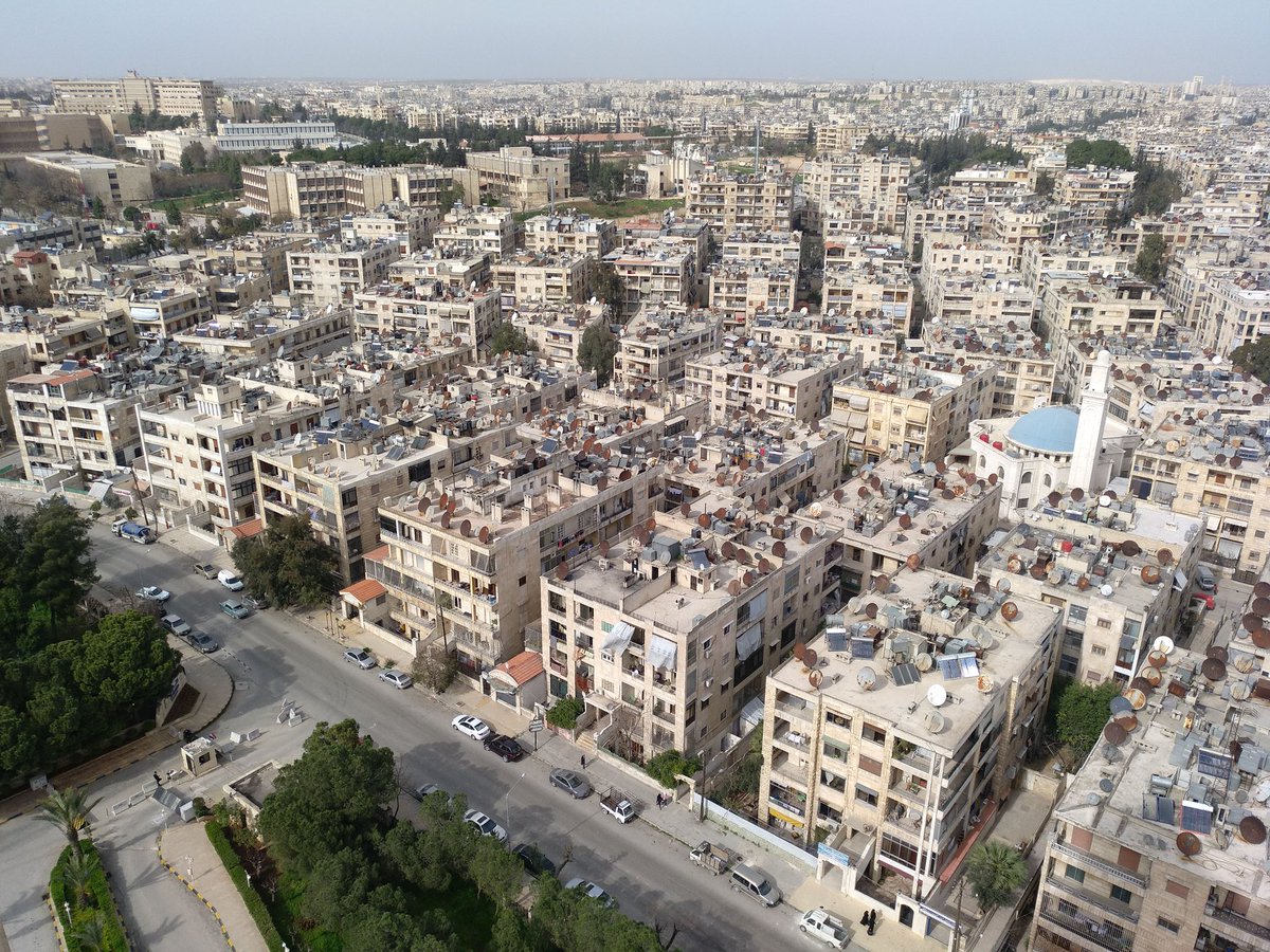 ChristianBlex's tweet photo. #Aleppo, 8. März 2018 - Ein kleiner Teil der Stadt ist zerstört, der größte Teil intakt. #Syrienreise https://t.co/07IhpqKxZz