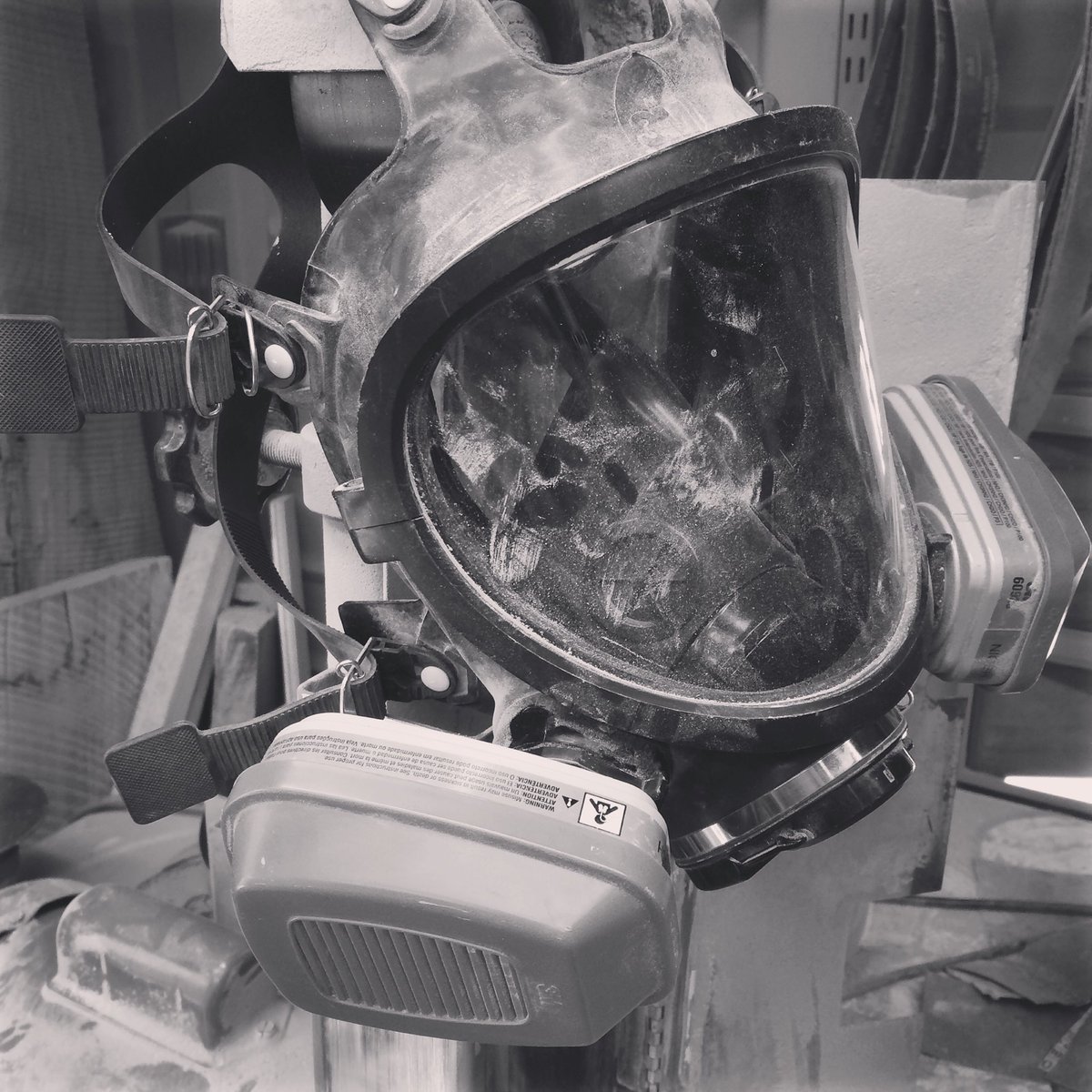 I’m no super hero, but I do wear a mask every time I go to work behind the grinder! 
#safetyfirst #BlueCollar #superhero #3M #mancave