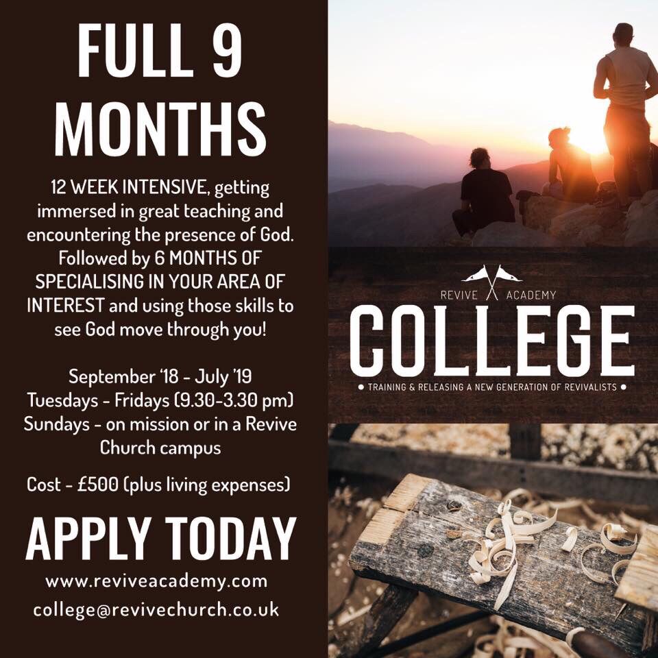 revivecollegeuk's tweet photo. Join us for a life changing 9 months! Applications now open for our September intake. #ReviveCollege #Adventuring #Exploring #ApplyNow #JoinUs https://t.co/SQFdJhaGcj https://t.co/wAKJUBSTFT