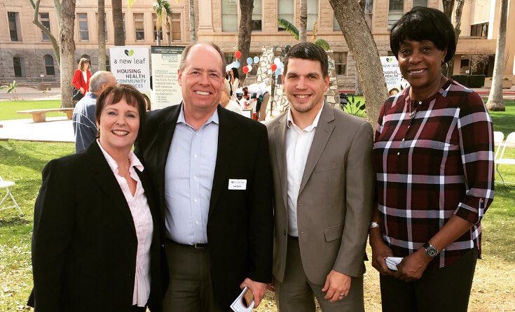 Thank you Sam Burba from <a href="/AZGOYFF/">Arizona Governor's Office of Youth, Faith & Family</a> for your inspiring speech at <a href="/aweeworks/">AWEE</a> and <a href="/ANewLeafAZ/">A New Leaf</a> BankWork$ graduation!