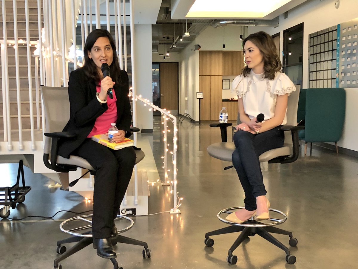 TarahFO's tweet photo. “Brotopia” author and @BloombergTV Technology reporter @emilychangtv interviewed by @kirinkalia of @getKITE #YURHOUSESXSW #SXSW18 #KITESXSW https://t.co/jv8BYbT1oW