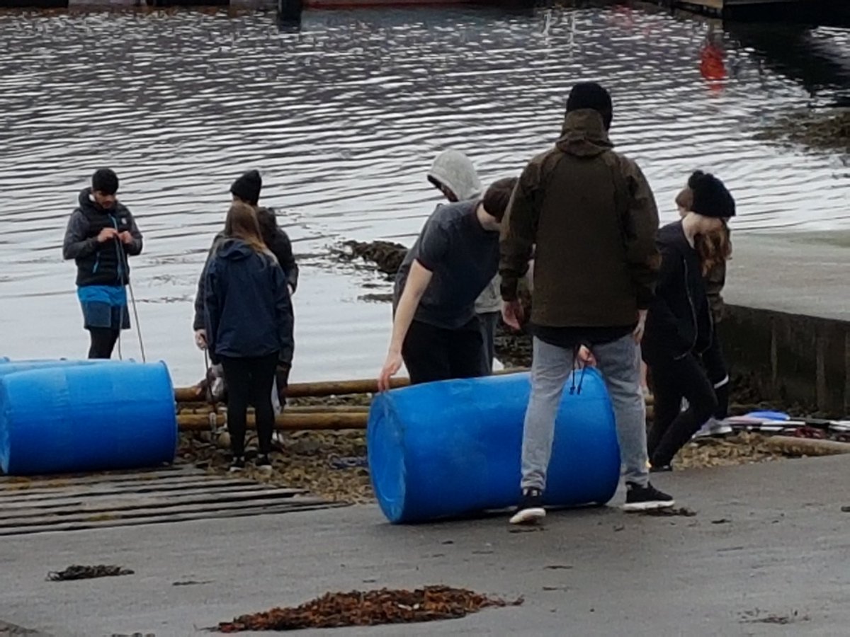 KOutwardbound's tweet image. Pupil: 'Mr Beaton, the water looks cold.'

Mr Beaton: 'Thats because it is cold. Very. Enough of the delay tactics and hurry up and get on with it.'

#nosympathy
#raftbuilding
#teamwork
#resilience