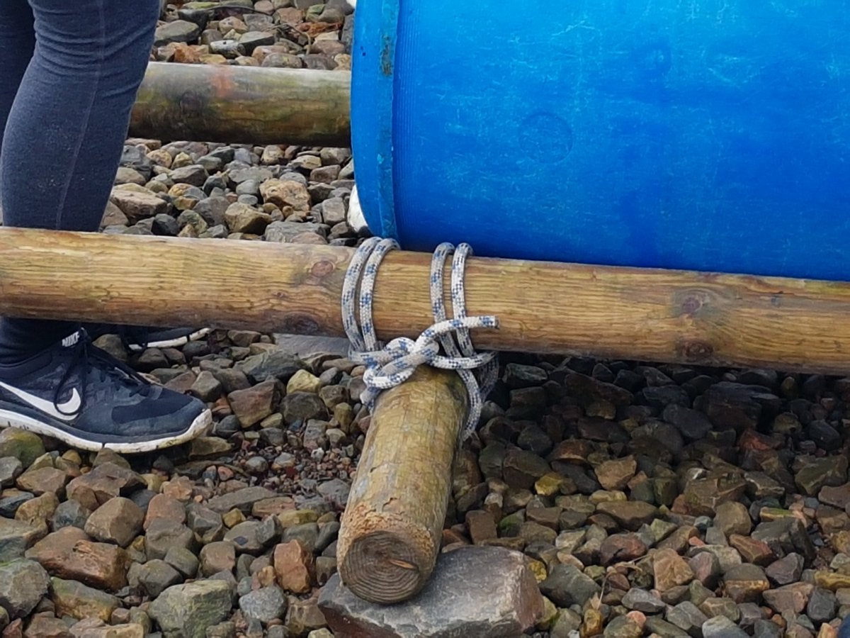 KOutwardbound's tweet image. Pupil: 'Mr Beaton, the water looks cold.'

Mr Beaton: 'Thats because it is cold. Very. Enough of the delay tactics and hurry up and get on with it.'

#nosympathy
#raftbuilding
#teamwork
#resilience