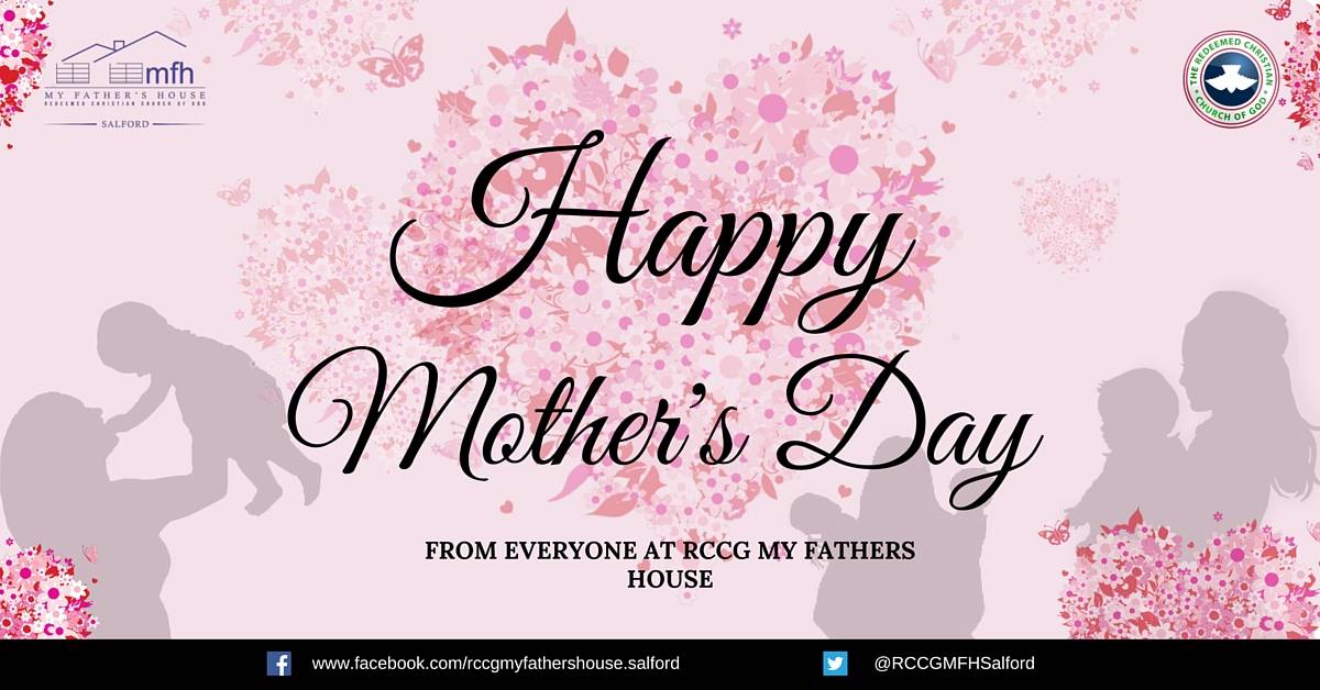 RCCGMFHSalford's tweet photo. Charm is deceptive, and beauty does not last; but a woman who fears the Lord will be greatly praised.
We Celebrate you PS. Happy Mother's day
#PSrocks
#we love
#notablemiracles
#deceleration
#Mother https://t.co/JCw3VuoamB