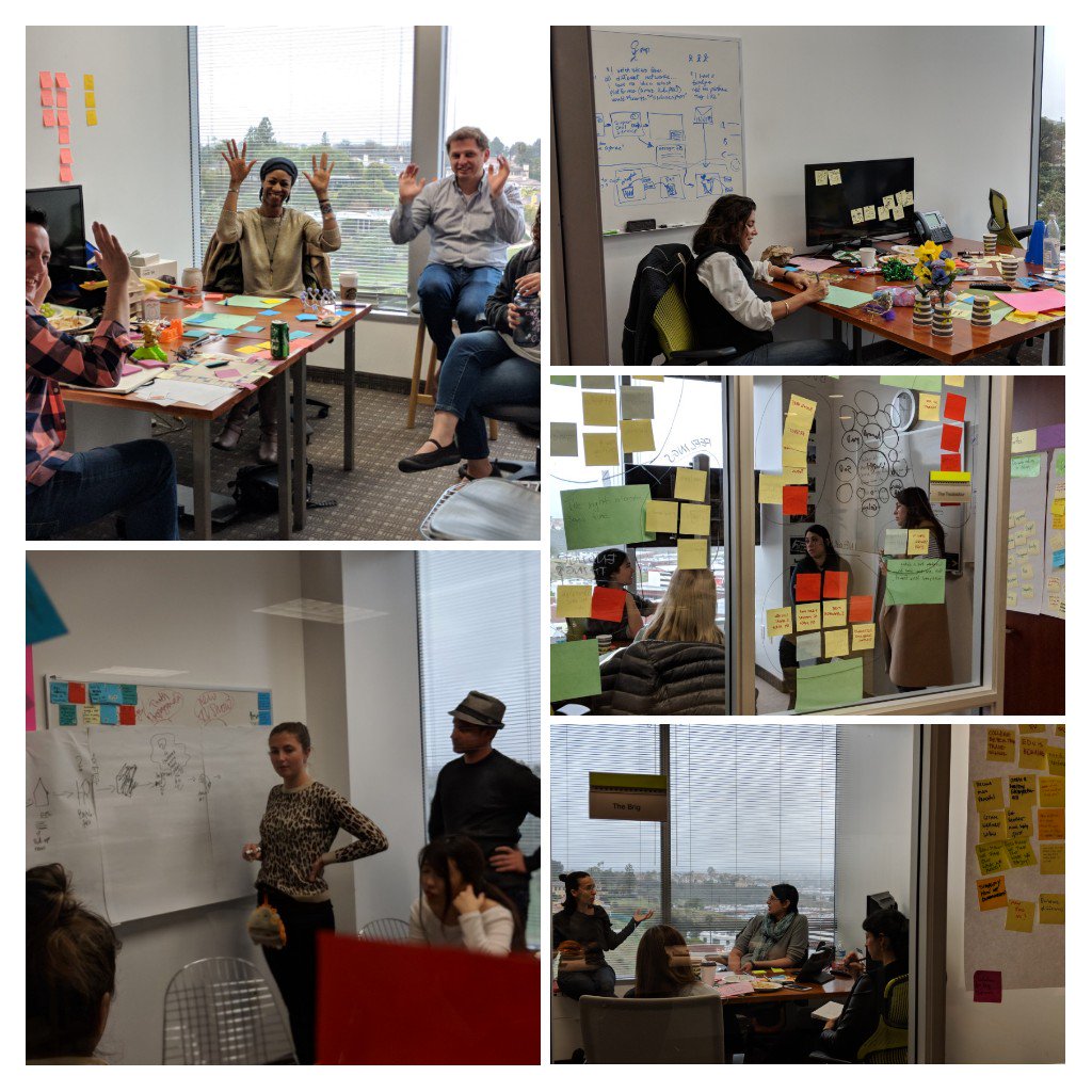 3rd day of Jamming #gsjla #GSJLosAngeles #gsjam #servicedesign