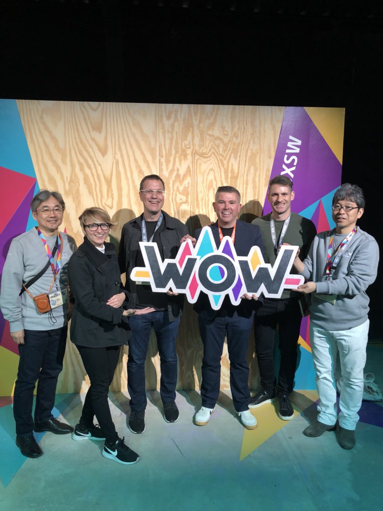 gregpreed's tweet image. With our friends at #SonyatSXSW