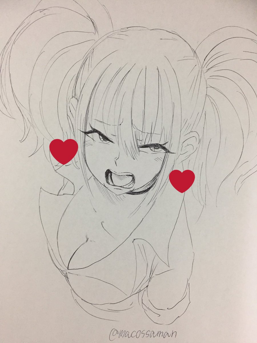 まこっさん 今週のジャンプの新連載のヒロインの寿未来ちゃんがめっちゃドツボだったので描いた