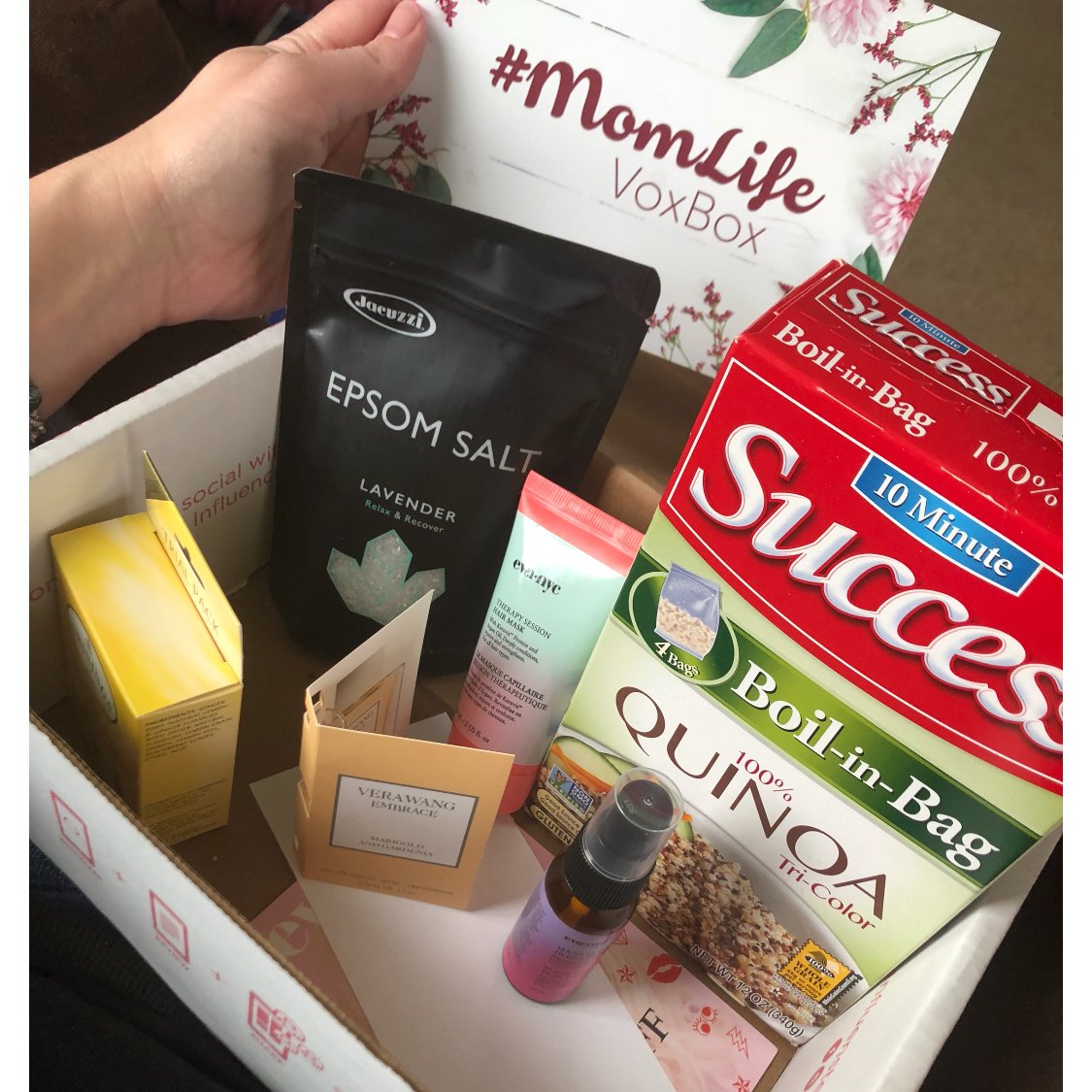 bakerchicks's tweet image. Nice! Samples! Thanks @influenster! #momlife #voxbox #FreeSamples