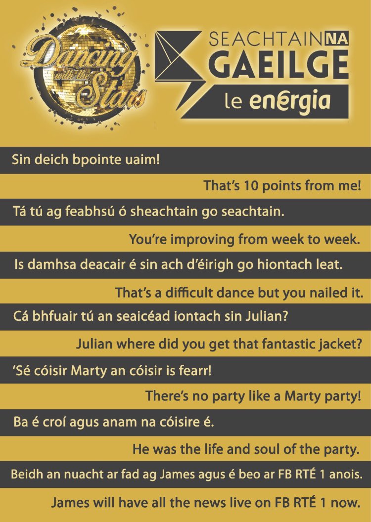 Seachtain na Gaeilge tweet media