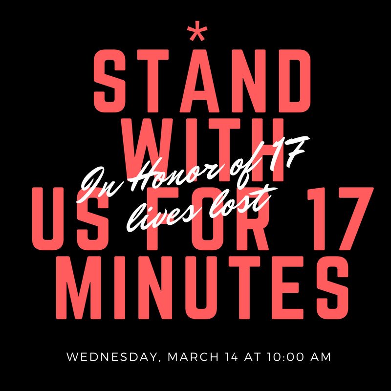 FHSClassof_2018's tweet photo. NOW ANNOUNCING: FHS will walk out together on Wednesday, March 14 at 10 a.m. to honor and respect the 17 innocent lives taken in Parkland, FL. https://t.co/nh5yIaqtIB