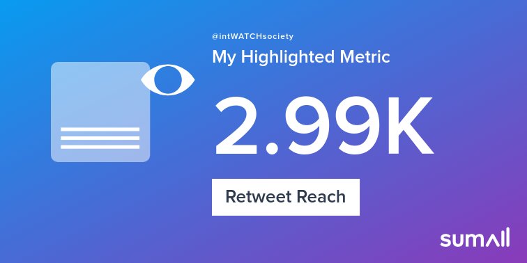 My week on Twitter 🎉: 4 Likes, 3 Retweets, 2.99K Retweet Reach. See yours with sumall.com/performancetwe…
