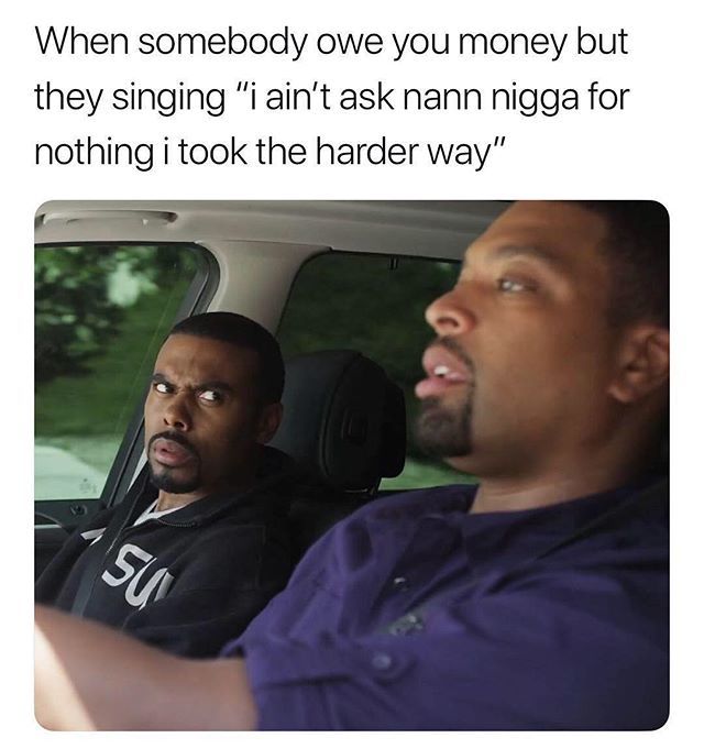 PaperChaserBlog's tweet photo. 😂😂😂 #memes #funnymemes #hardaway #derezdeshon #lilduval #comedy #comedian #standupcomedy #actor #deraydavis #wheresmymoney #payup #ineedmine #letmeholdsomething #letmeborrowadollar #illpayyouback #igotchu #indebt #niggawhat #itookthehardaway https://t.co/AGE5HMDjgv https://t.co/E8Jr05Pa51
