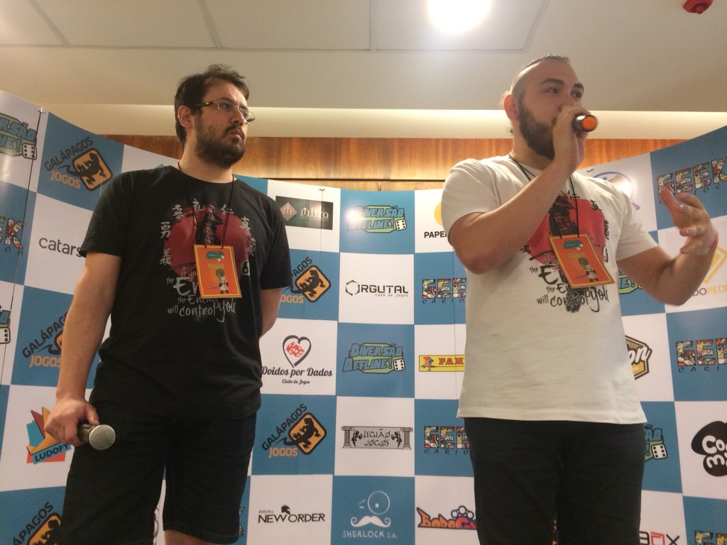 asmodee_br's tweet photo. Vai ter anúncio da Galápagos na #doff2018 agora. Quem estiver na feira, corre que ainda dá tempo! https://t.co/80WwcQmxZY