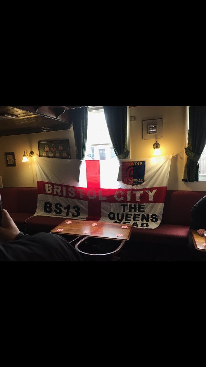 MendipBroadwalk's tweet image. From locations like Marseille to Lille in 2016. 
Our badge appeared in the drinking holes of Burton this Saturday 🍺🍺courtesy of @MendipBroadwalk &amp;amp; Bristol City Follower Cow Head aka @marcwalsh1