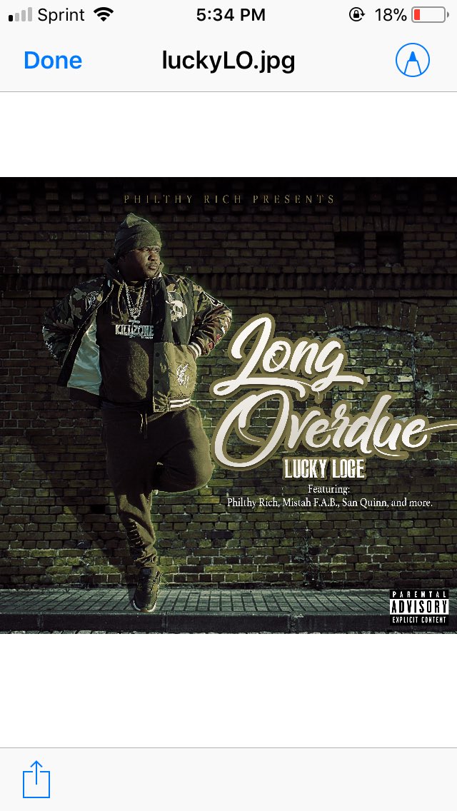 LogeLucky's tweet photo. LONG OVER DUE THE ALBUM OFFICIALLY DROPPING NEXT MONTH ON ALL DIGITAL OUTLETS!!!! THANKS TO ALL MY SUPPORTERS.WILL BE AVAILABLE FOR PREORDER NEXT WEEK! #googleplay #iTunes #AmazonMusic #Spotify #FODENT #madcircleent https://t.co/sakDpxBgmN