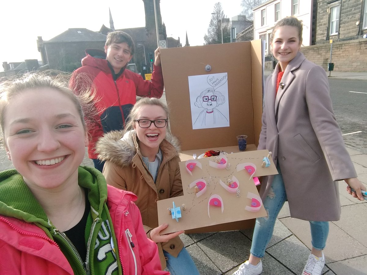 design_kendall's tweet photo. Took our #prototype out on the streets #GSJam #GSJDundee @_rebeccajane https://t.co/FpBaz0y0Dd