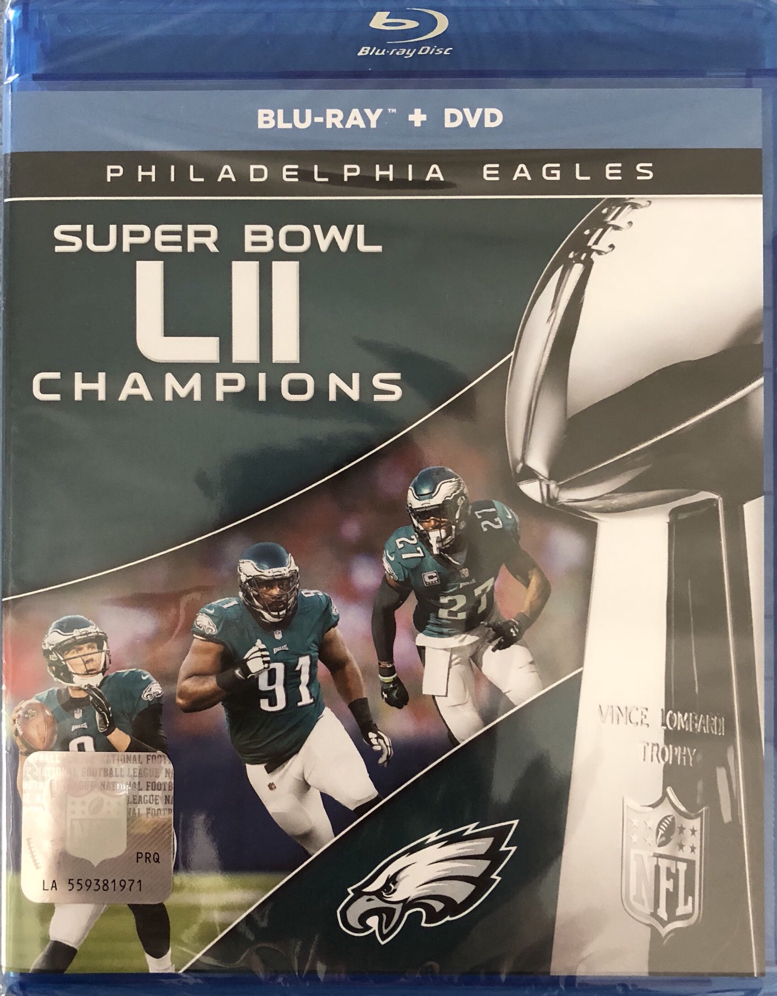 Philadelphia Eagles Super Bowl LII Champions DVD