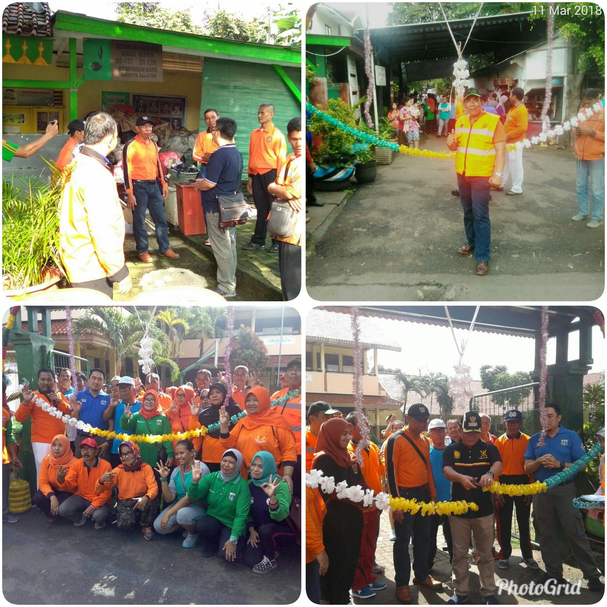 Peresmian Bank Sampah Warga Kel. Cipete Utara yang ke 20 ( Kober 2 )