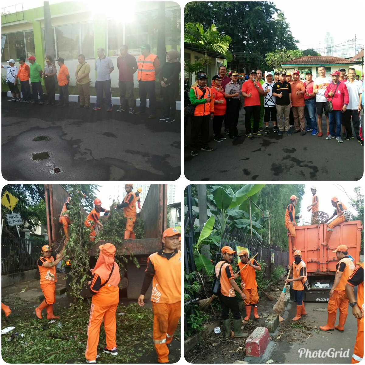 Apel BBJS dan kegiatannya tingkat Kec. Kebayoran Baru di Kel. Gunung.