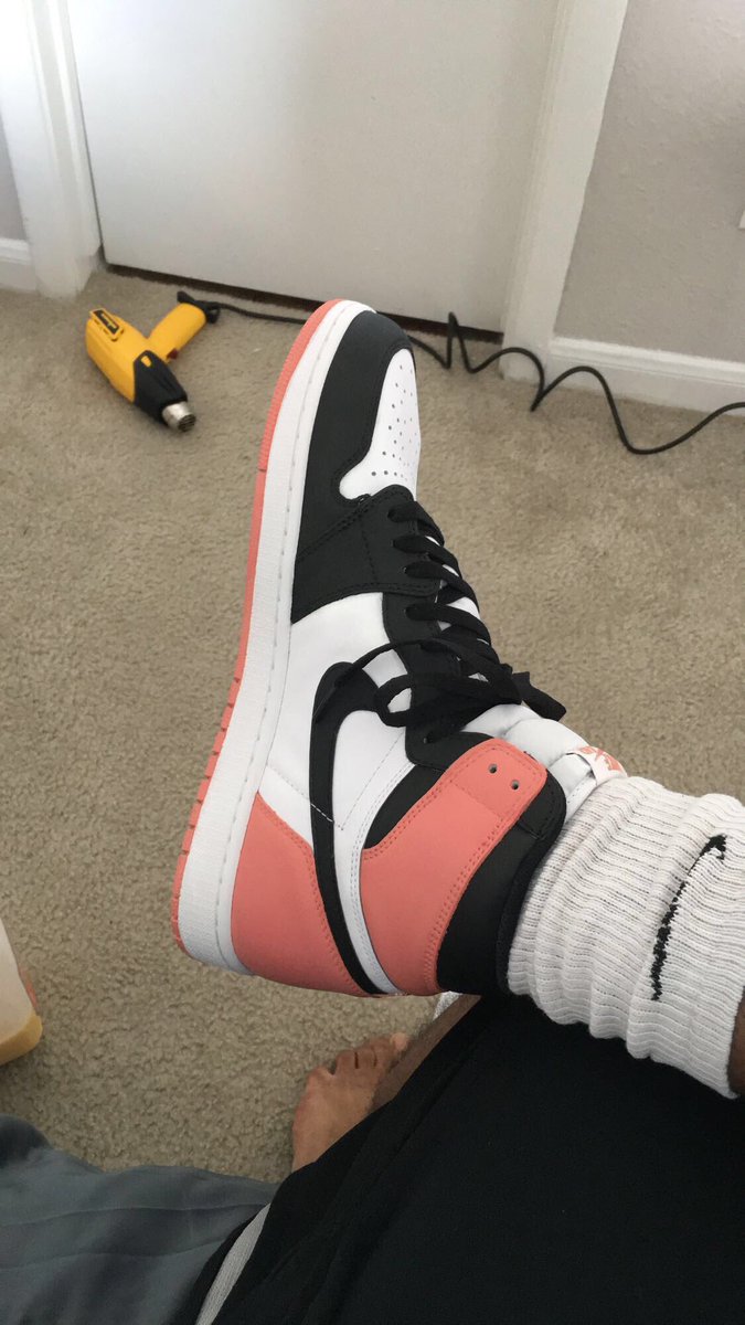 jordan 1 rust pink custom