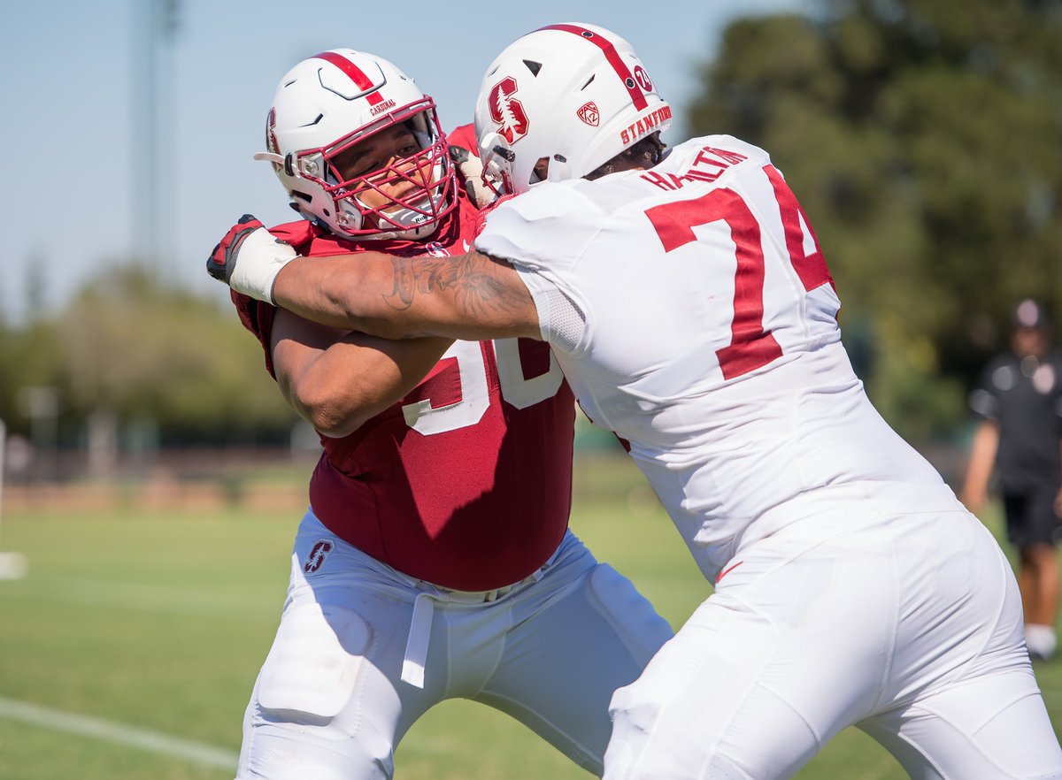 StanfordFball's tweet photo. Open practice today for all fans, come watch this new Cardinal team take shape.

🏈 » final practice of spring session #1
⏰ » 11:45am-1:25pm
📍 » Elliott Practice Field

#StanfordSpringBall https://t.co/ZvWRMEMP8V