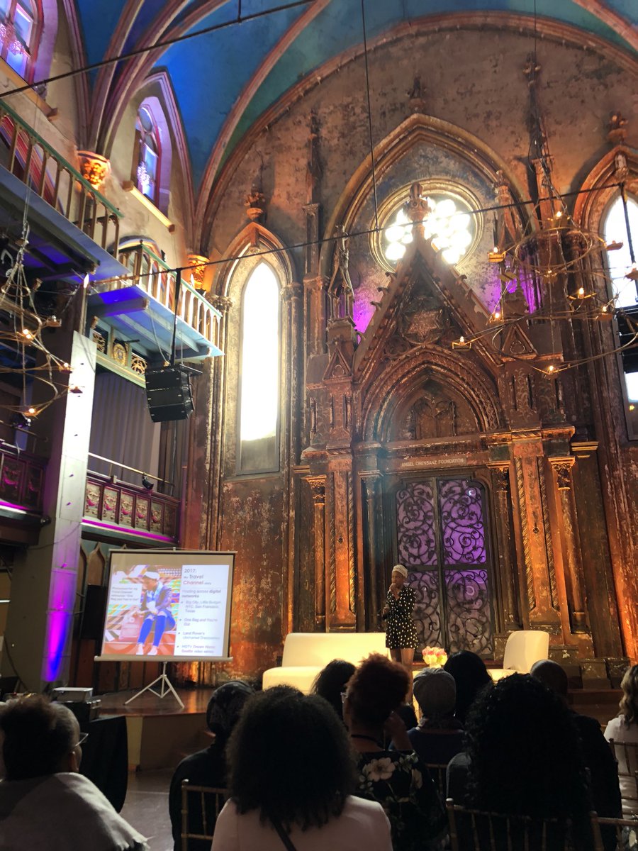 “Have the audacity to dream but also the drive to work” AMAZING words of inspiration from @OneikaTraveller #wtfest18