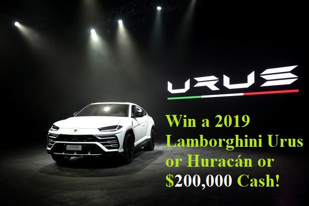 Who Win $200,000 Cash Or Lamborghini Urus
quintesscharities.tapkat.org/wina2019lambor…