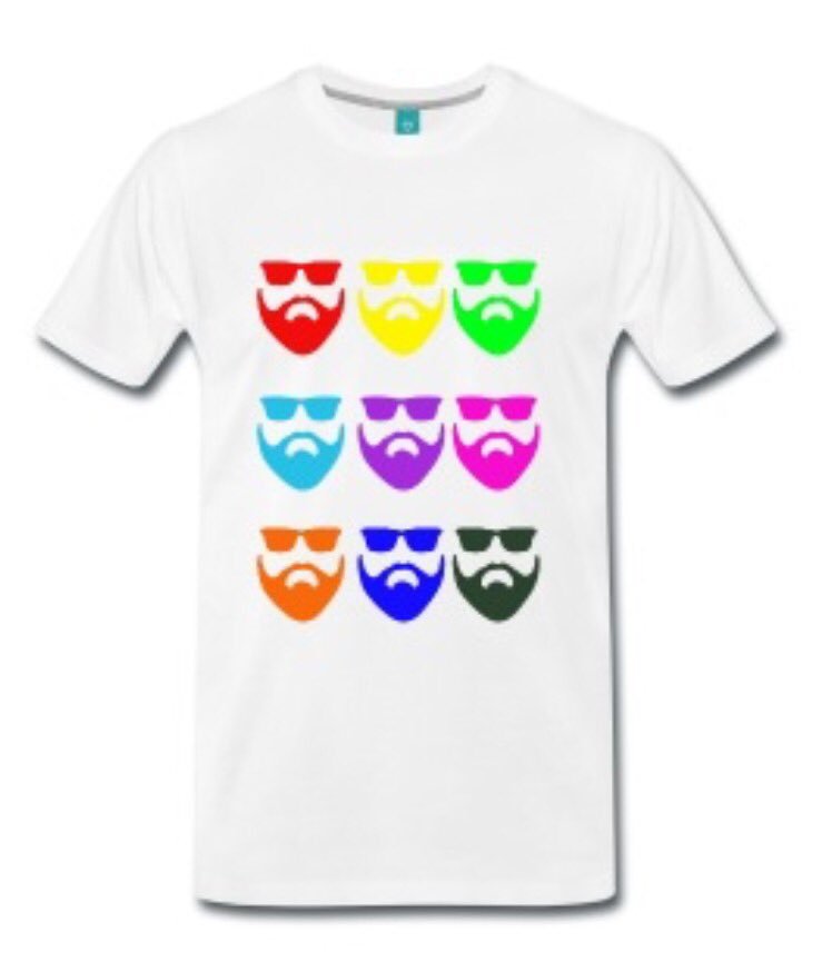 Teeszer's tweet image. Check out the Rainbow #Beard #tshirt. Get 15% off now.
⬇️⬇️⬇️ 
teeszer.com