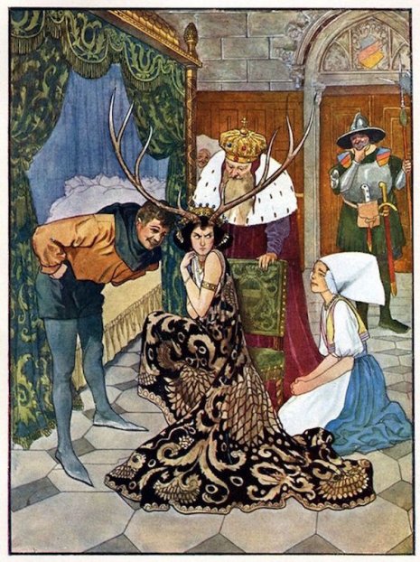 AZiHeron's tweet photo. Morning thought-provoking image of the day #tpiotd #FairyTale #folklore #lore #legends #fairytales #hero #villain #moral #HornedQueen #StepMother #good #evil #reflection #society #class #hierarchy #power #control #humanity https://t.co/FqSq7Yc2c0