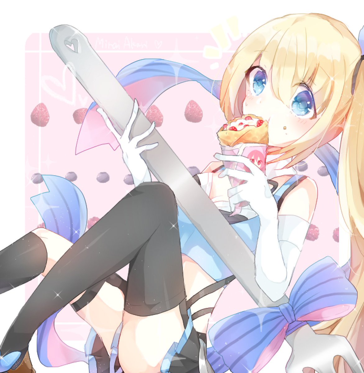 ミライアカリ Mirai Akari Twitterissa 可愛い W