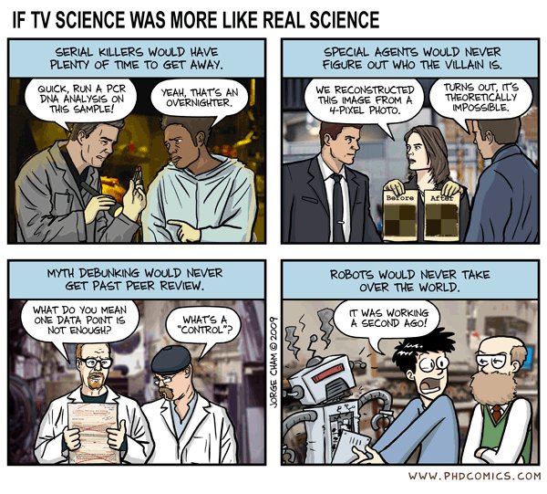 Tomi_Tapio's tweet photo. #TVscience vs #science https://t.co/n7Jsg4zb87