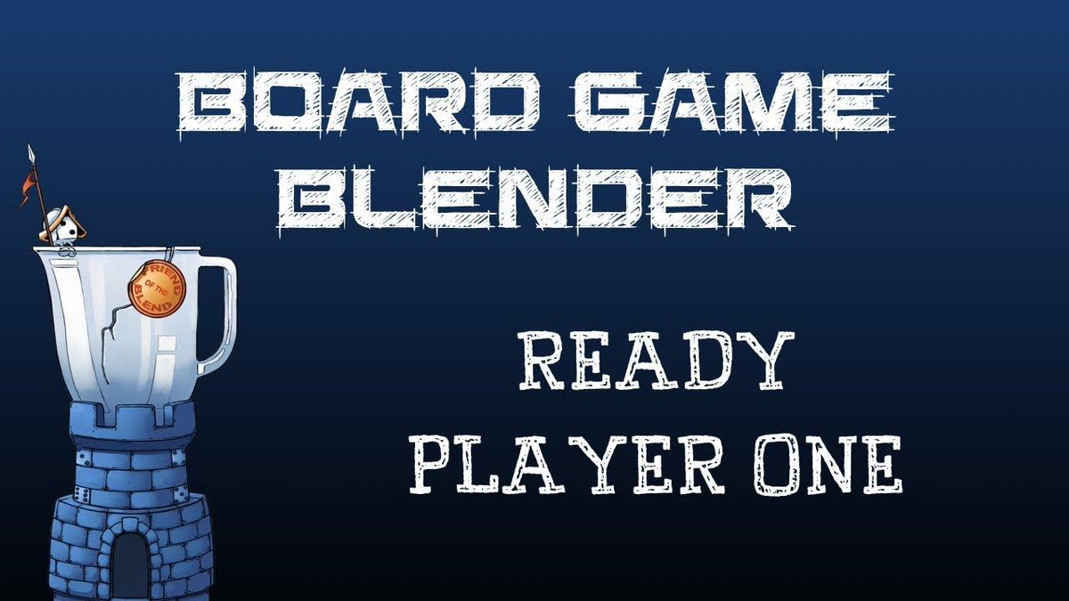 Board Game Blender reviews Ready Player One! And #boardgames that make you feel like you’re in a video game. #boardgames #tabletopgaming #LitRPG buff.ly/2D1ELFr