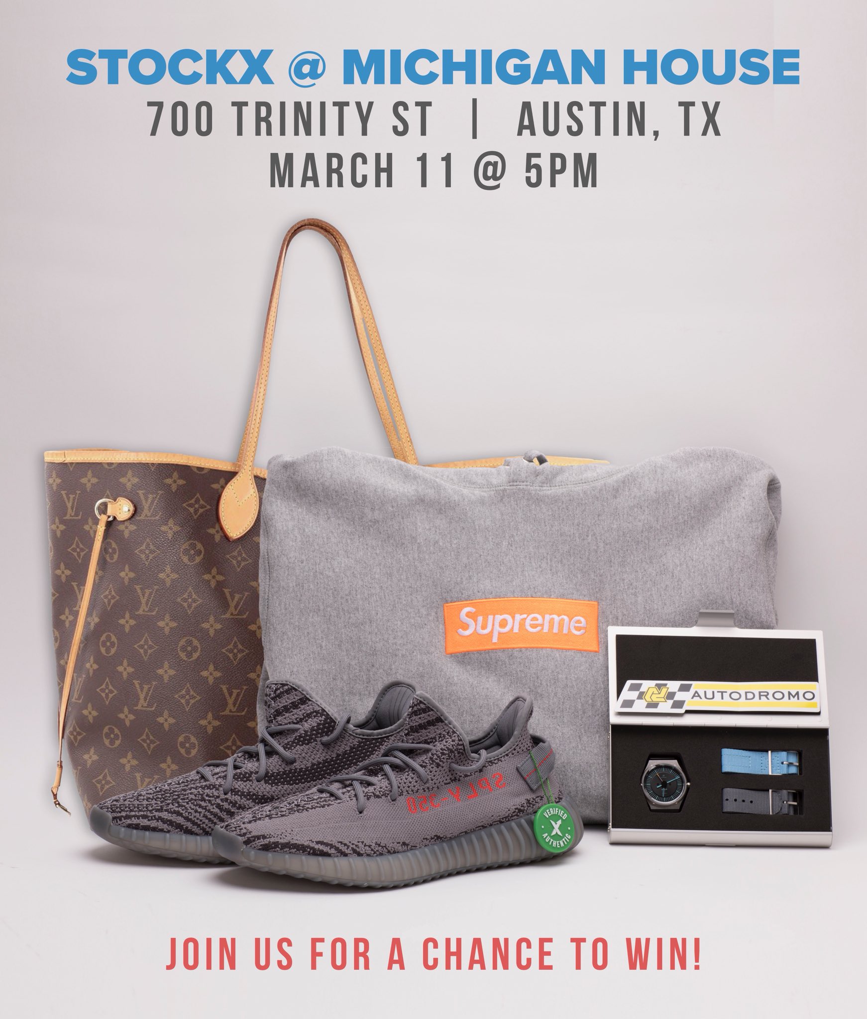 Supreme x Louis Vuitton Keepall StockX Giveaway