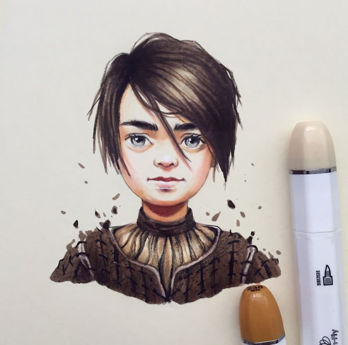 InvesTEEgator1's tweet photo. These #GameOfThrones drawings by Lera Kiryakova are just  soo stunning/perfect! #Art #Artist #ArtInspiration #Drawing #JohnSnow #Tyrion #GoT #Arya #Brienne

https://t.co/gAdxeGUU2L https://t.co/oZr1NpCgns